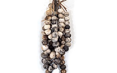 Raku Strung Beads