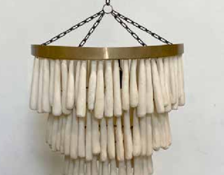Valentine Half Pendant or Flush mount